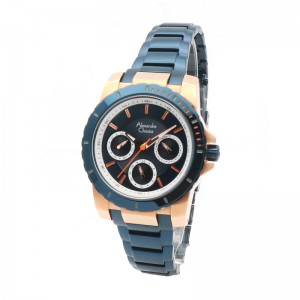 Alexandre Christie AC 6141 Rosegold Blue Lady BFBURBU